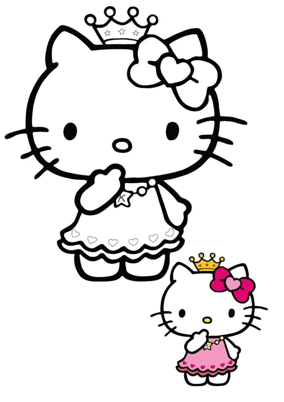 Cập Nhật 58+ Về Tô Màu Hello Kitty Cho Bé Hay Nhất - Cdgdbentre.Edu.Vn