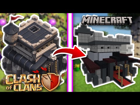 HOW TO PLAY CLASH OF CLANS IN MINECRAFT (Island Clash)