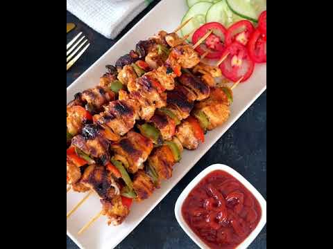 Chicken Kebabs - Simple Dinner Recipe - Zeelicious Foods