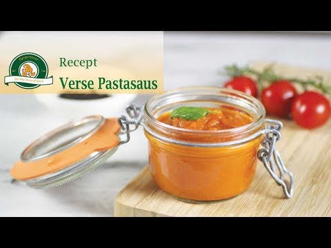 Pastasaus maken met verse tomaten / Tomatensaus recept