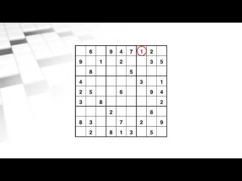 Instructievideo Sudoku Sanders Puzzelboeken